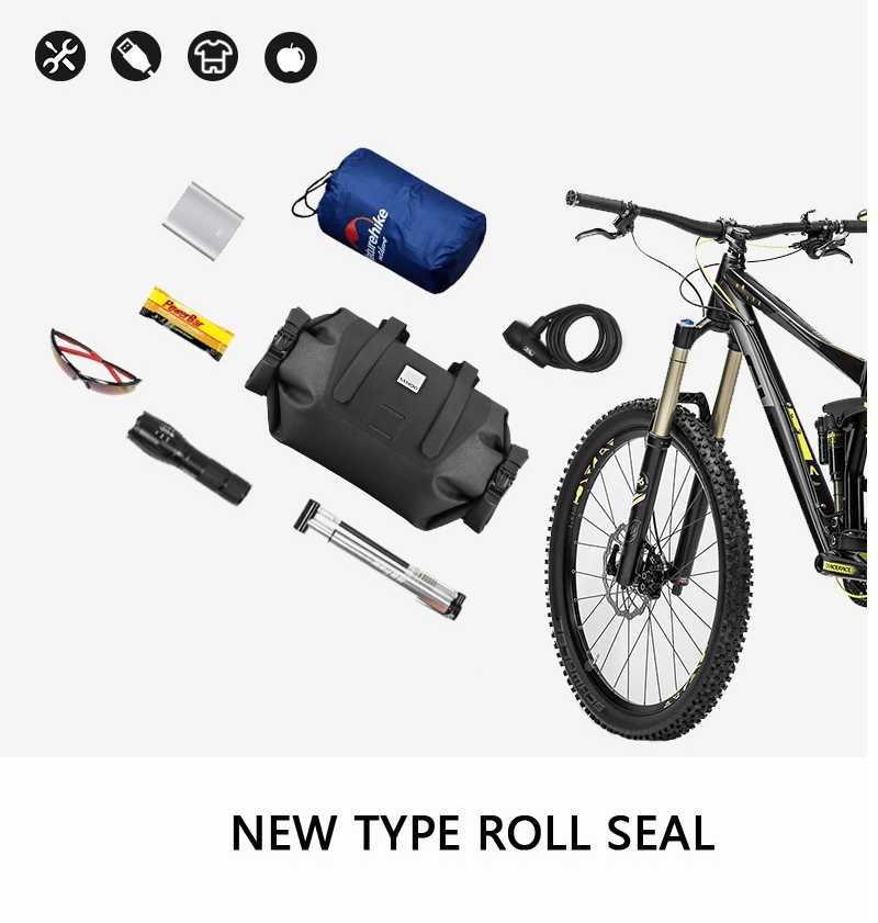 Сумка на руль велосипеда Sahoo Roswheel 7L, велосумка на руль