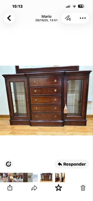 Movel para hall de entrada com espelho