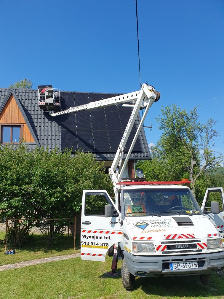 Podnośnik koszowy usługi Zwyżka 20m