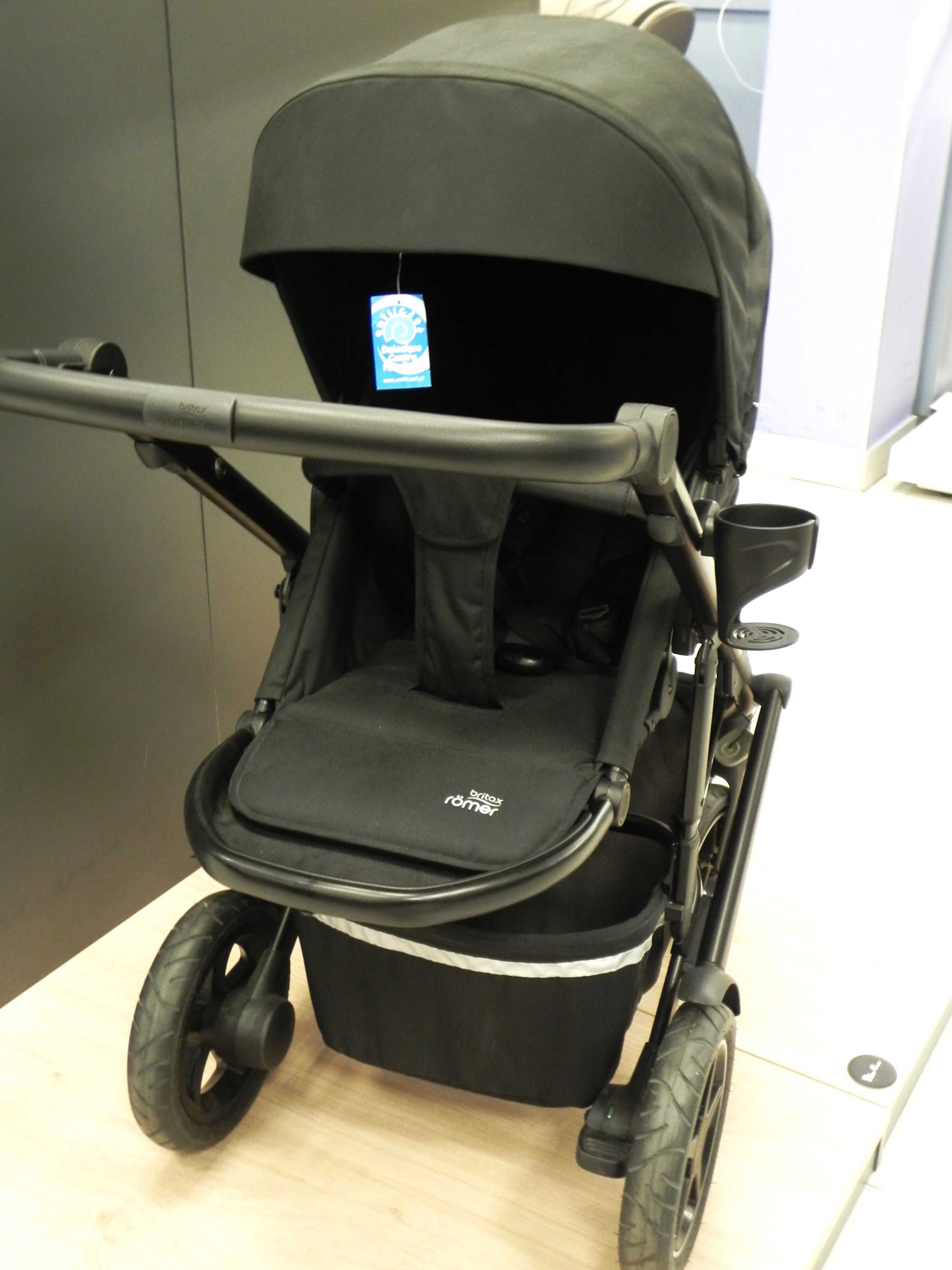 Wózek 2w1 BRITAX ROMER Smile III Space Black / Black Handle