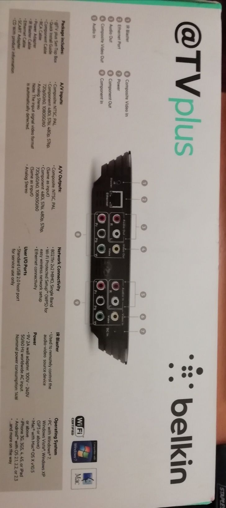Box para ver/gravar TV remotamente num Smartphone/tablet/computador
