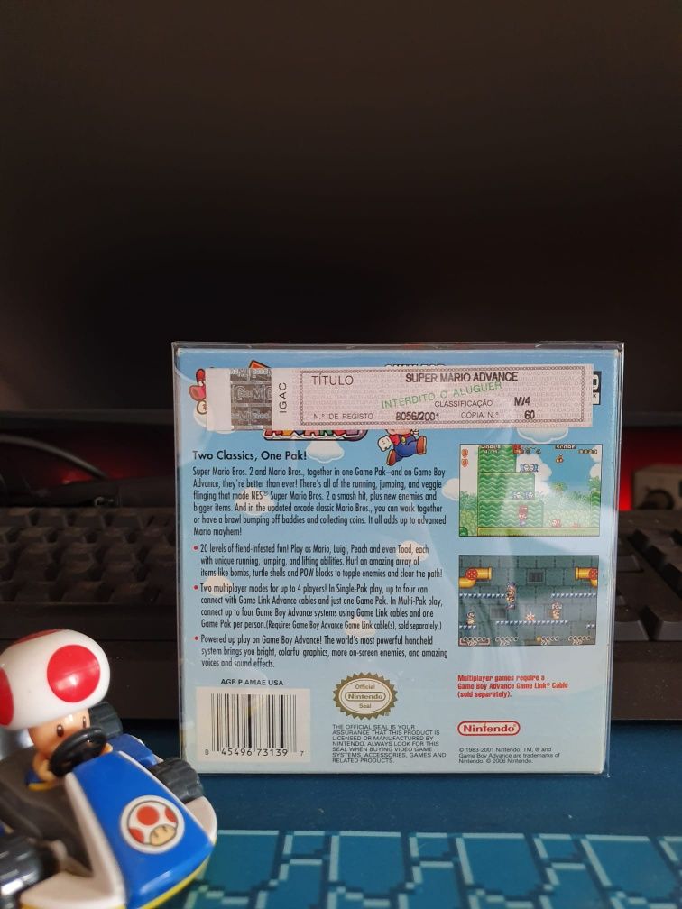 Super Mario Advance Gameboy Advance player's choice
