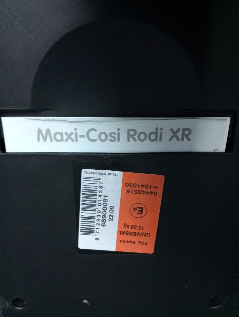 Cadeira Maxi Cosi Rodi XR com Air Protect