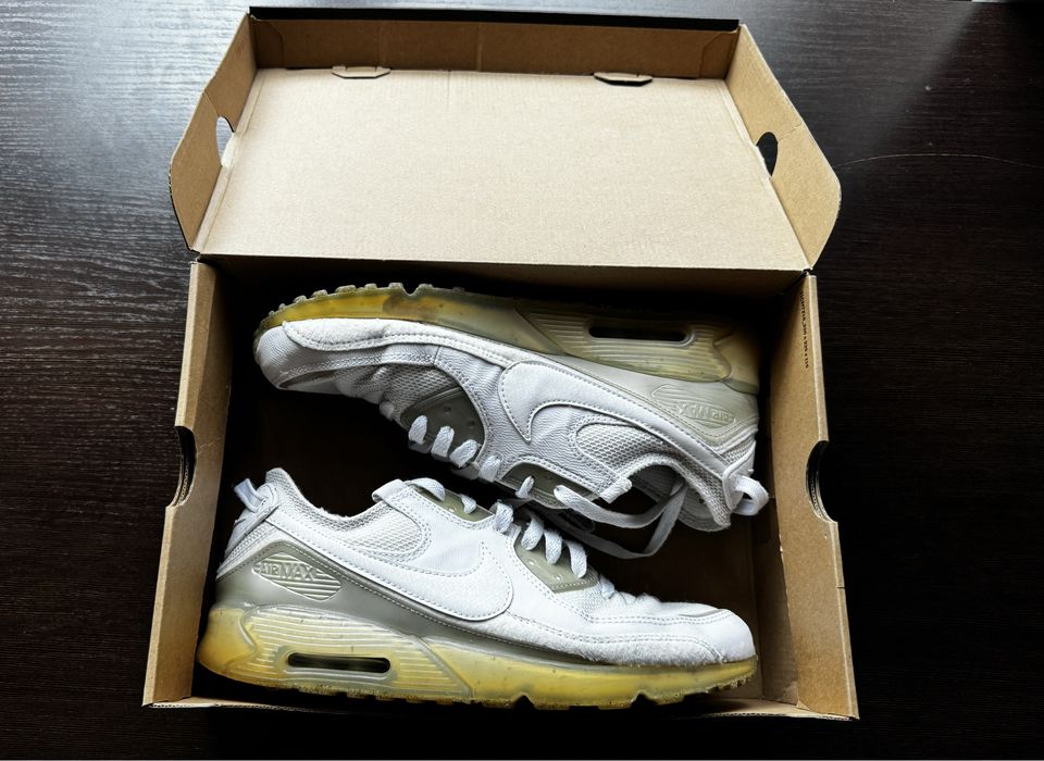 Кроссовки найк эйр макс белые nike air max terrascape 90 аир максы 90