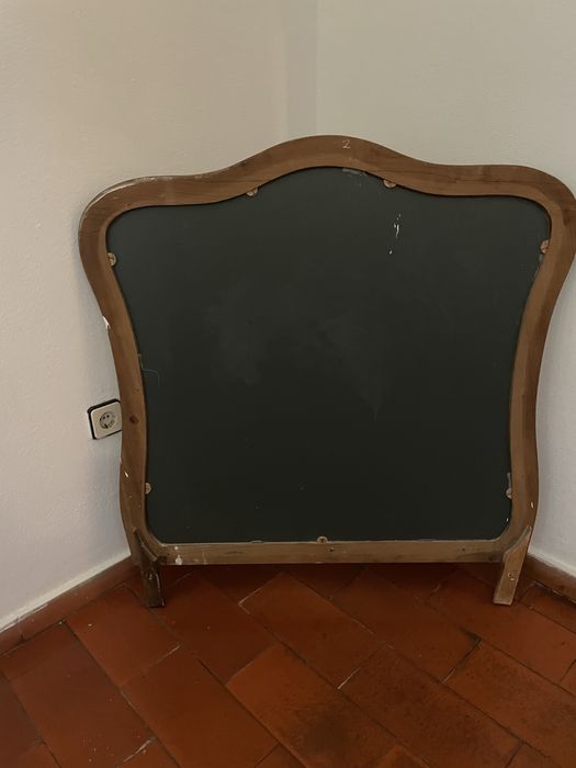 2 cadeiras vintage+espelho cabeceira