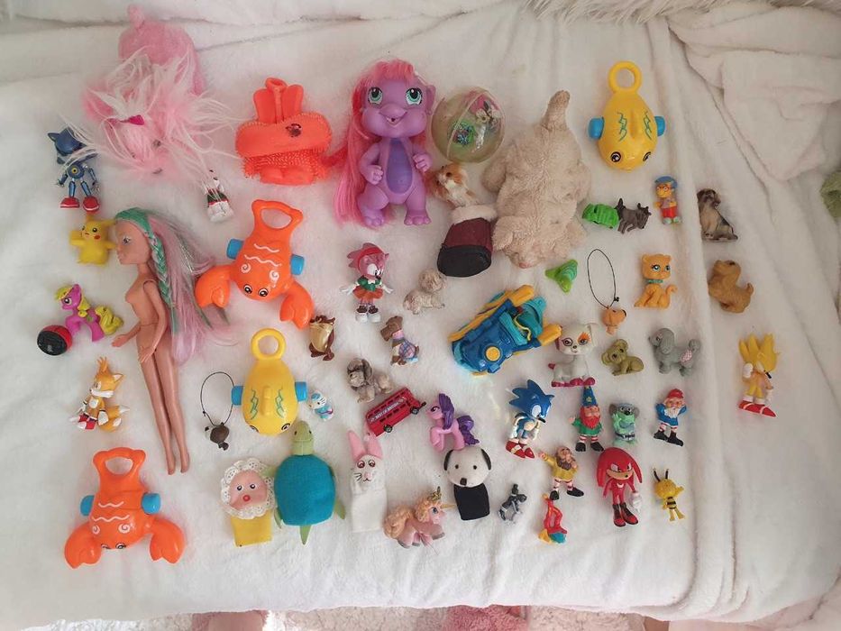 zestaw zabawek lps my little pony pokemon pacynki pieski kotki lalki