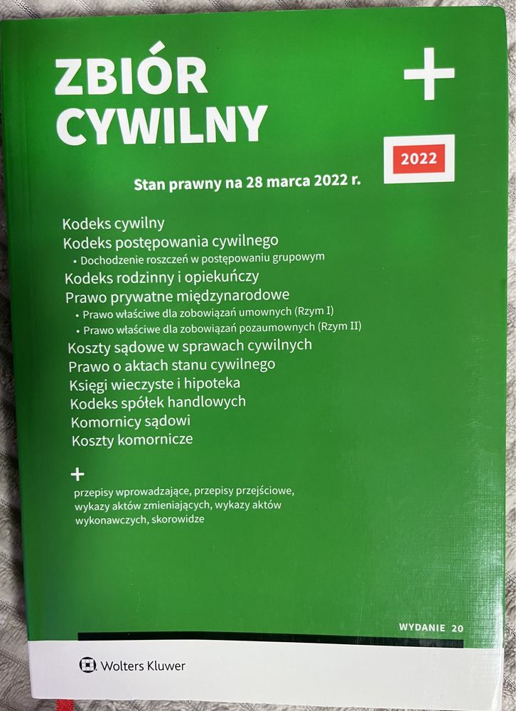 Zbiór cywilny. Stan prawny na 28 marca 2022 r.