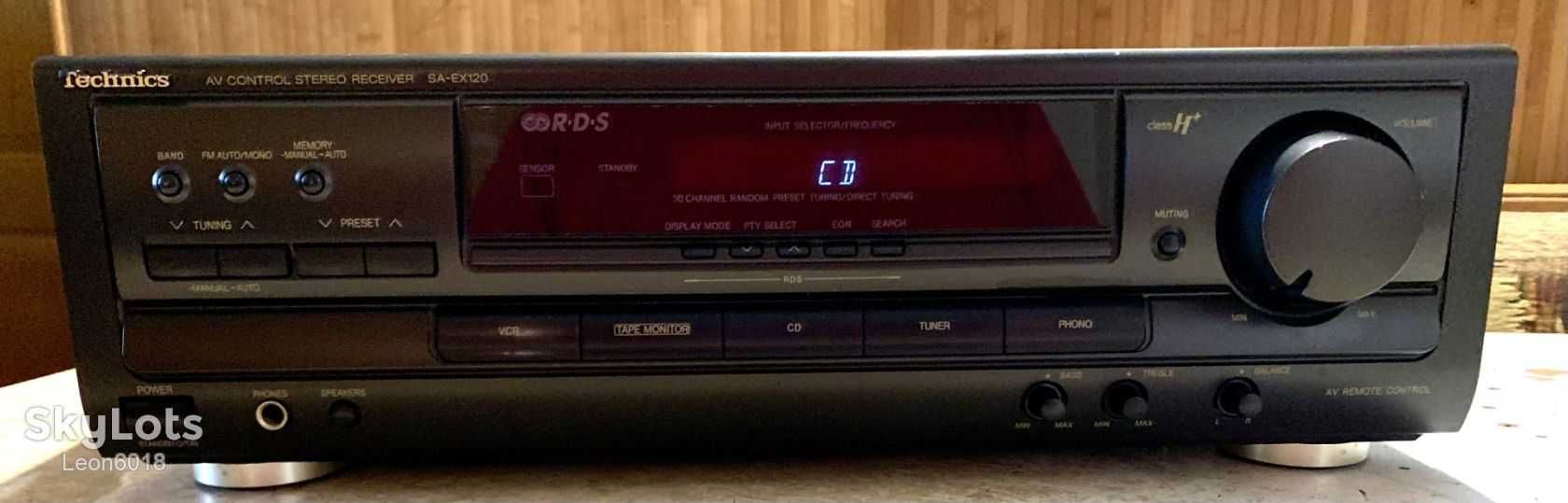Ресивер усилитель  JVC RX-320VBK  TECHNICS SA-EX120