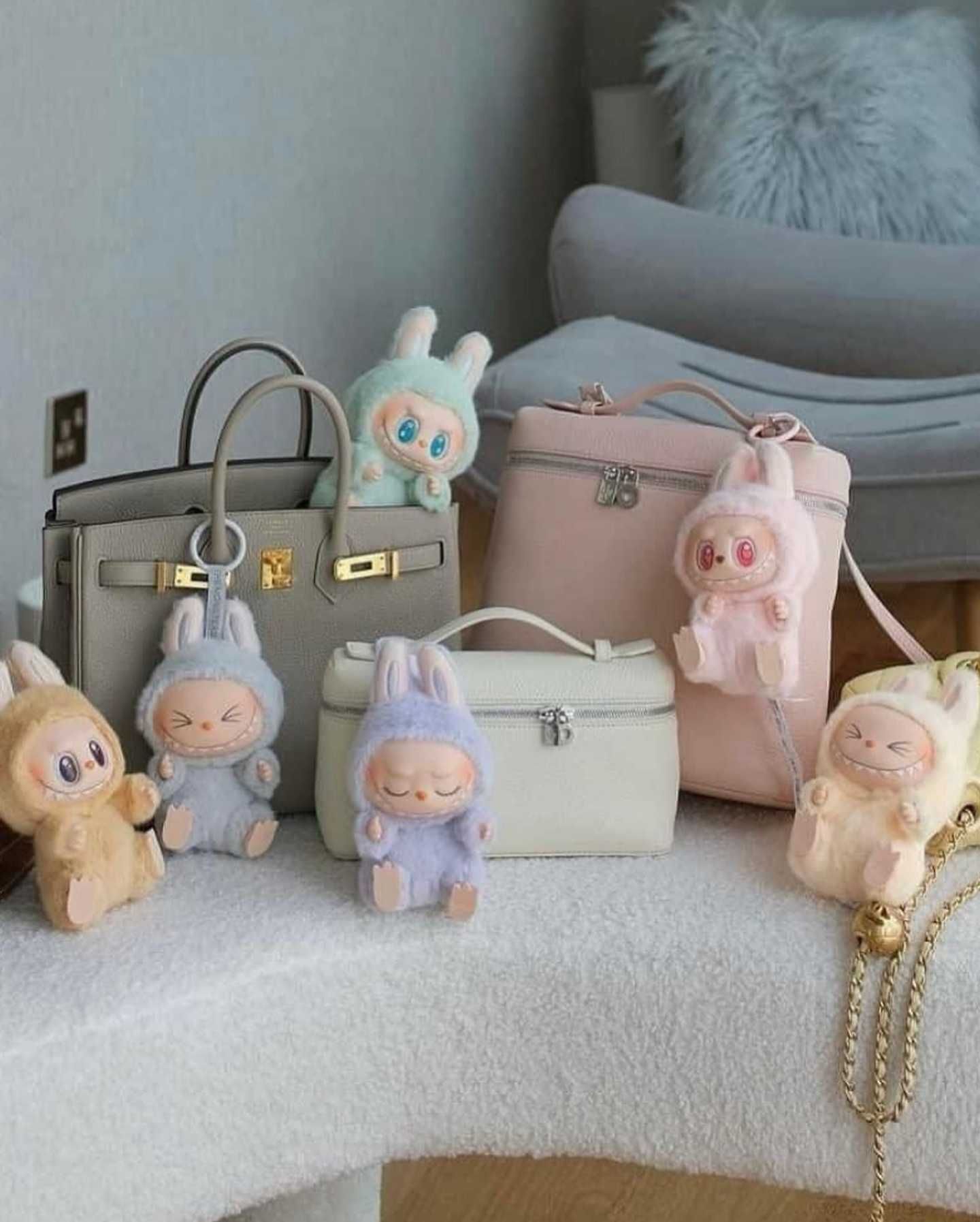 Зайчики ЛаБуБу брелок загадкова іграшка labubu игрушка