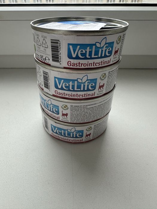 Farmina Vet Life Gastrointestinal / сухий  та вологий корм для котів