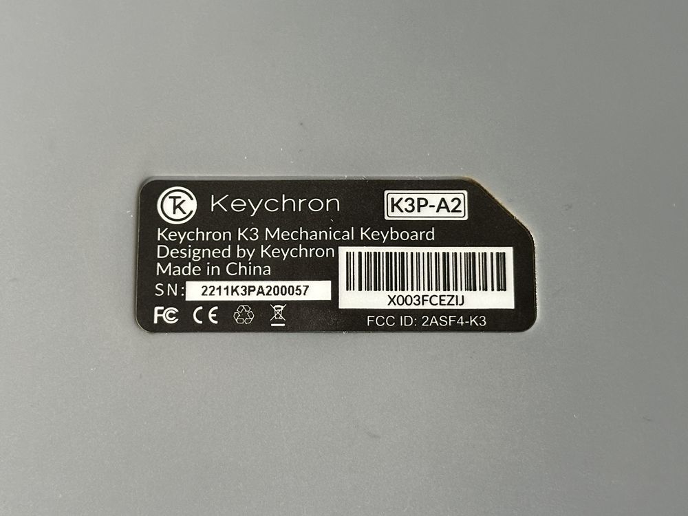 Keychron K3 pro, gatheron blue