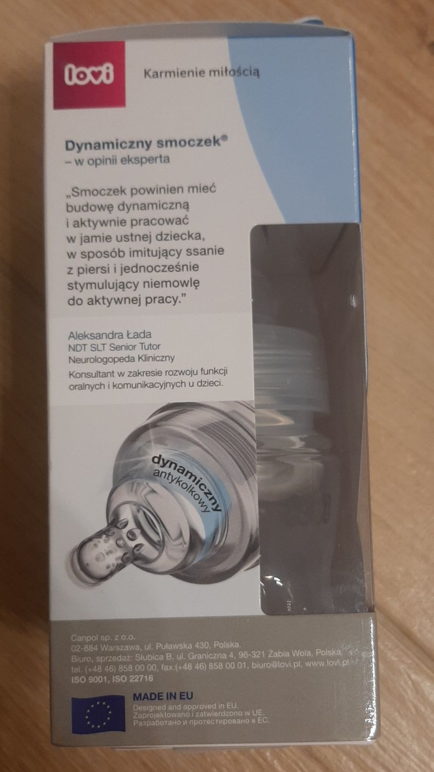 Butelka lovi medical + 150 ml nowa