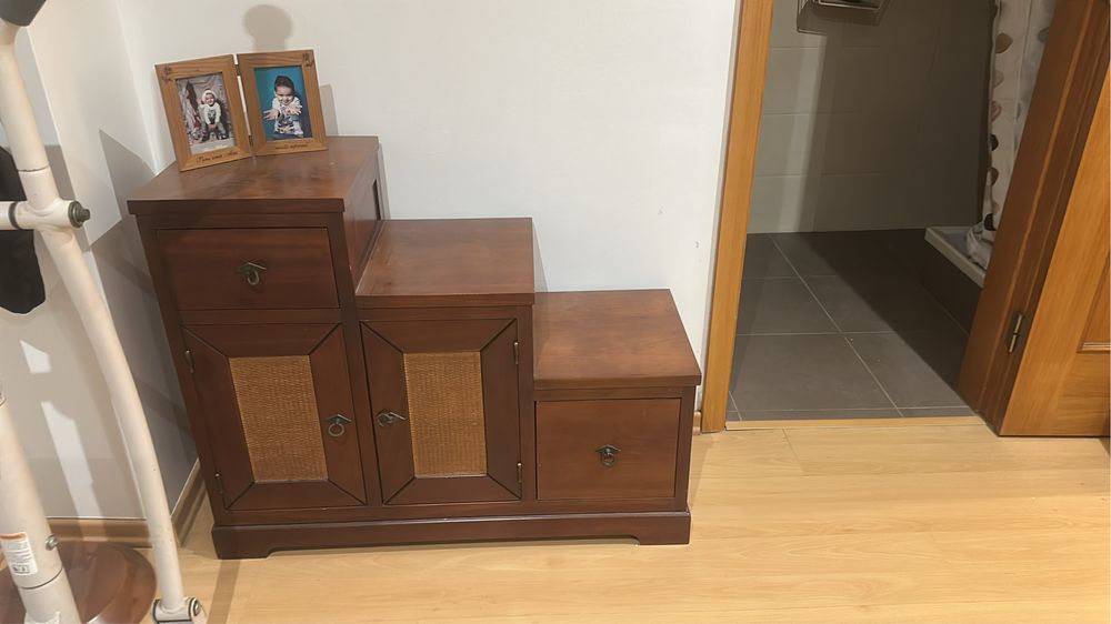 Mobilia de quarto casal madeira maciça