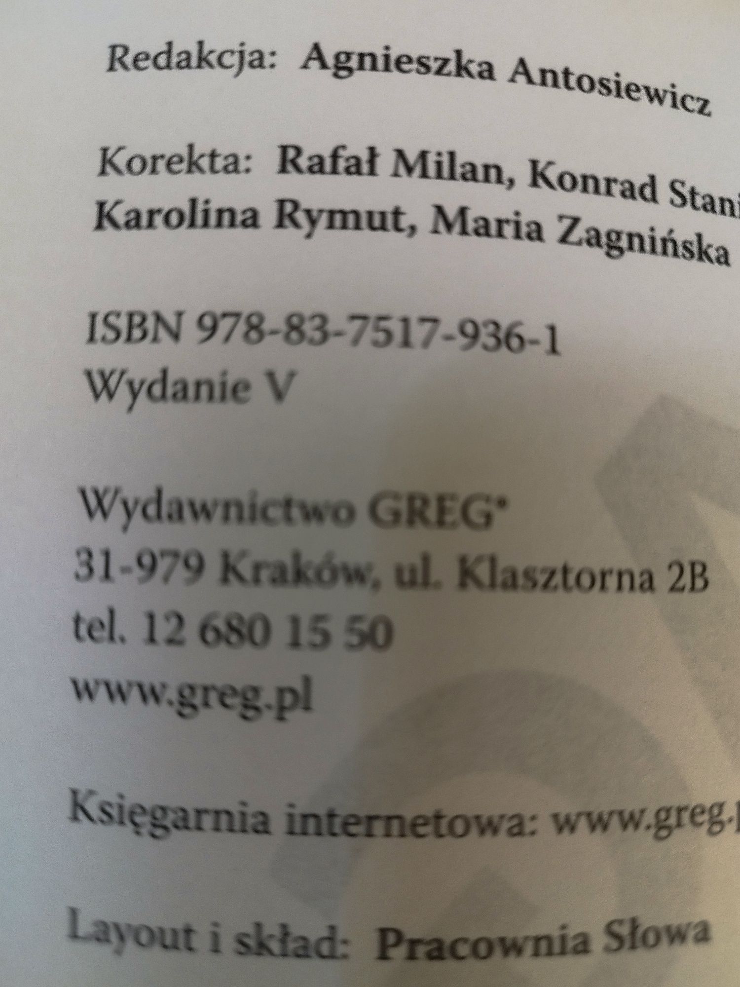 Ściąga Greg 1 liceum, technikum