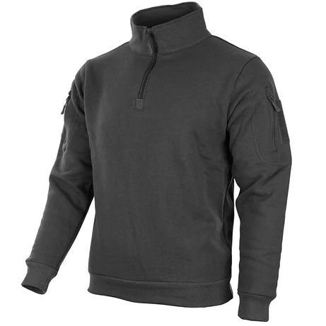 Кофта тактична MIL-TEC Tactical Sweatshirt Толстовка  BLACK 11472502