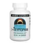 Source Naturals, L-триптофан, 500 мг, 60 капсул