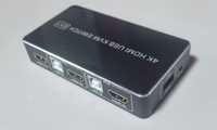 Przełącznik Switch KVM USB + HDMI 2x1 kod M08