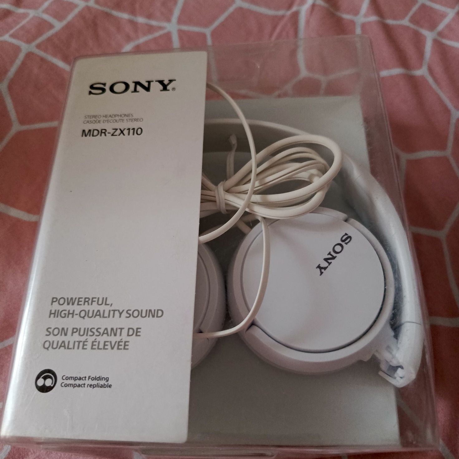 Słuchawki przewodowe Sony MDR-ZX110