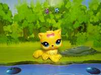 Котик персидский 2007 год littlest pet shop Hasbro