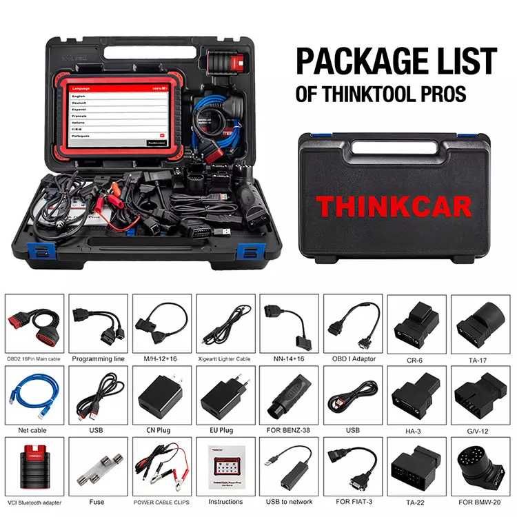 Мультимарочний сканер Thinkcar Thinktool Master X Рівне