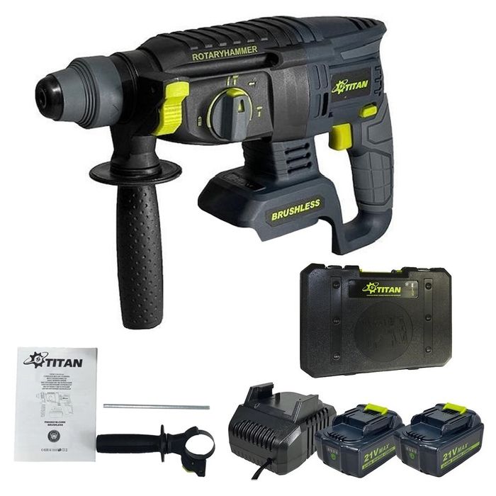 Перфоратор акмуляторний TITAN PRH2621B-CORE