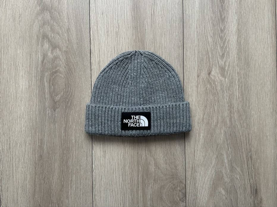 Шапка сіра The north face