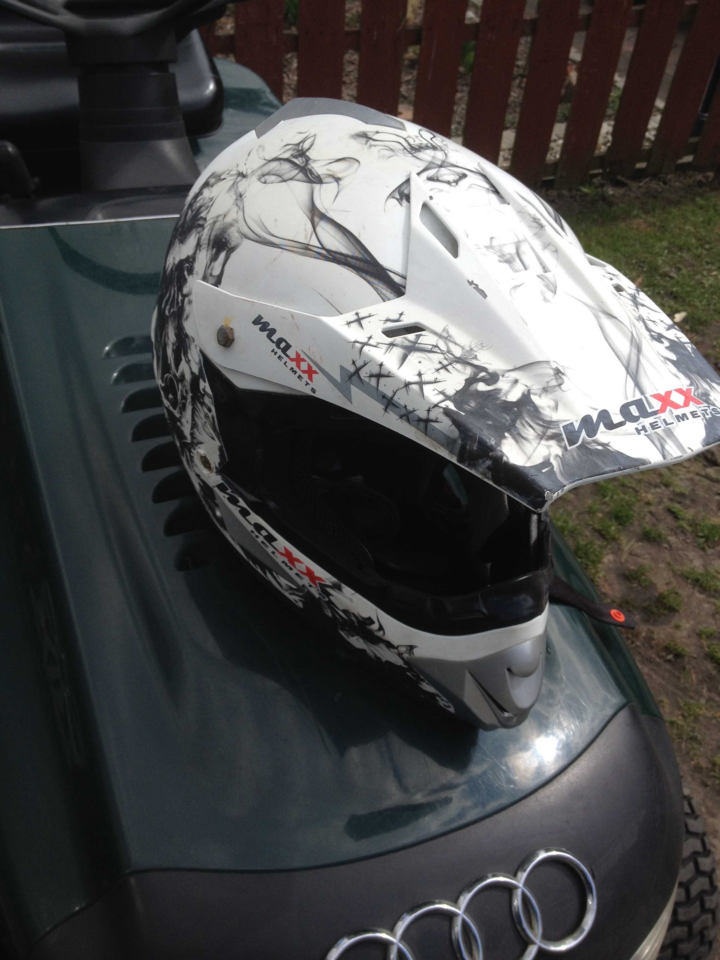 Kask cross  quad XL