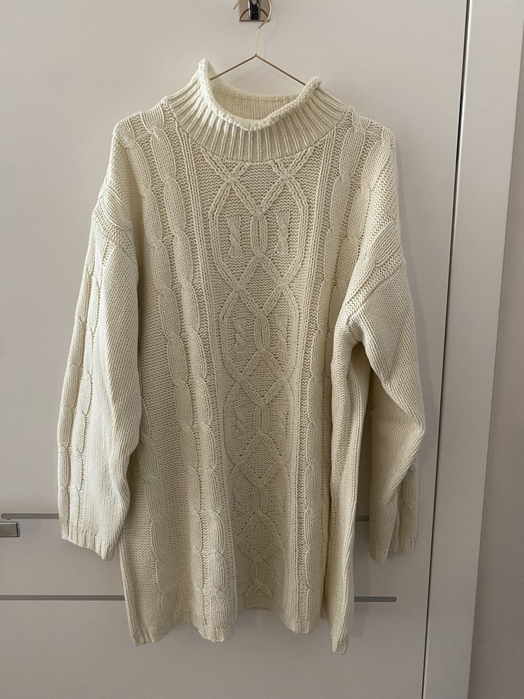 Sweter - sukienka, r. xl