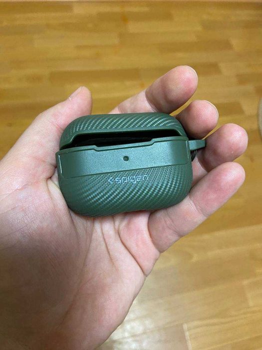 Чохол на навушники Spigen фірмовий Apple airpods pro a2190,a2084,a2083