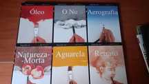 Livros práticos sobre pintura e desenho