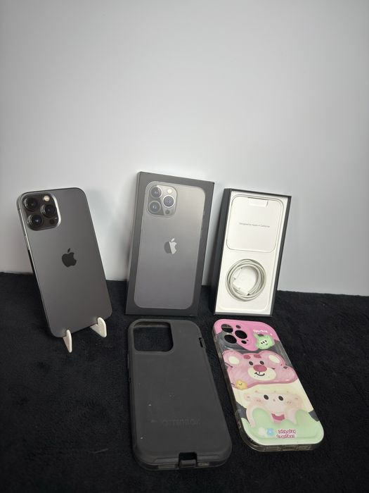 iPhone 13 Pro Max|Graphite|100%|Super Stan|Pełen Zestaw