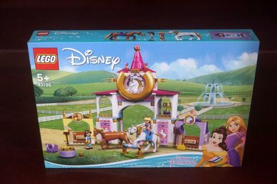 LEGO 43195 Disney Królewskie stajnie Belli i Roszpunki prezent święta