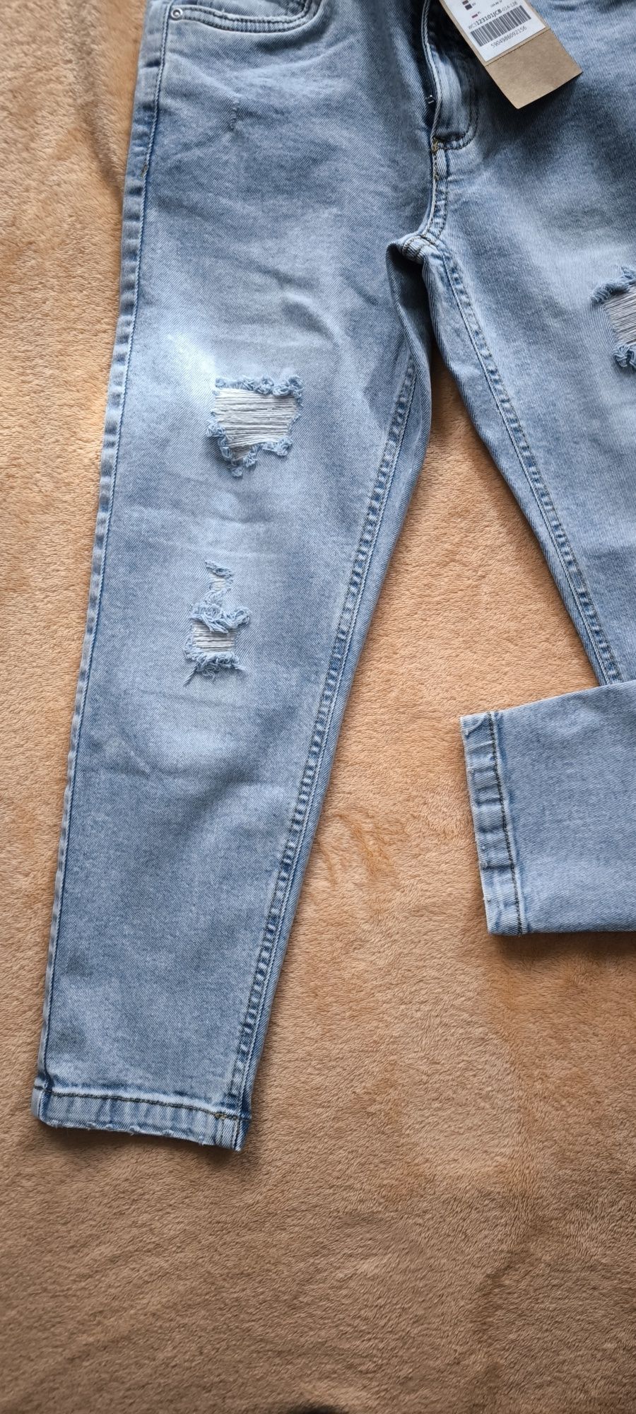 Nowe spodnie jeansowe coccodrillo r. 128