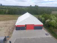 Hala namiotowa 20x15x4m, Hala magazynowa, Magazyn, Hala