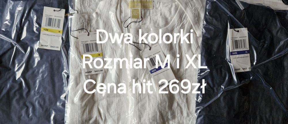 Sukienka Logowana MK rozmiar M  XL