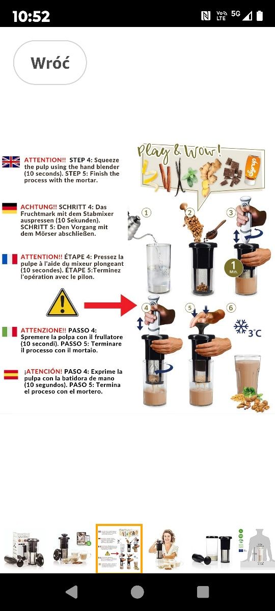 Vegan Milker # blender# okazja!