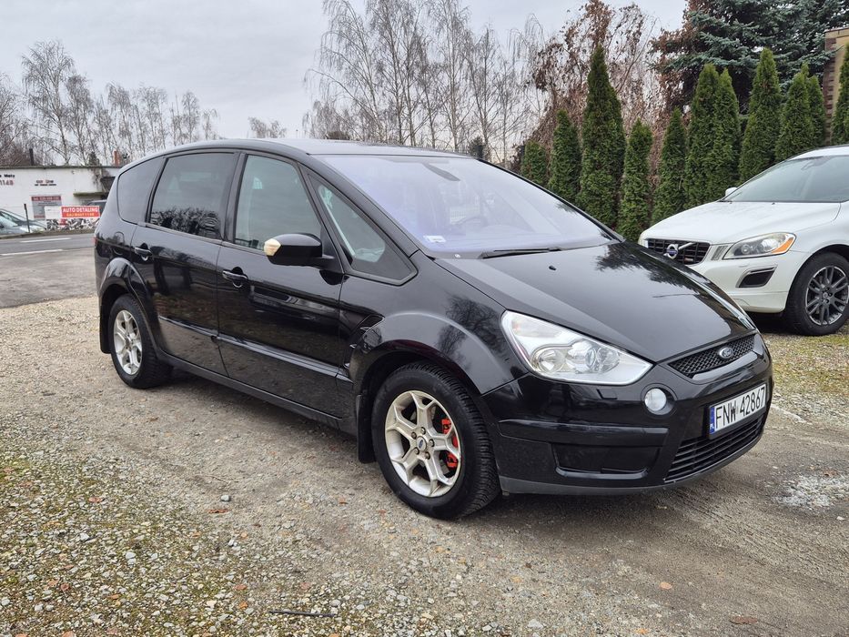Ford S Max 2.0 benzyna*Zarejestrowany*Sprawny*Czarny*Alu