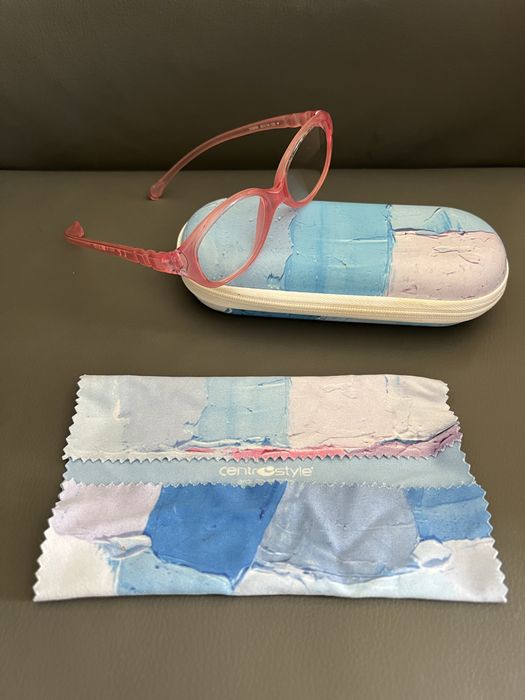 Centrostyle okulary oprawki korekcyjne 3-5 lat dziecięce różowe