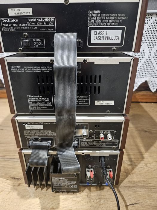 Wieża Technics sl-hd 550
