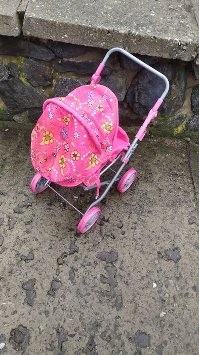 Коляска дитяча іграшкова для ляльки + ПОДАРУНОК
