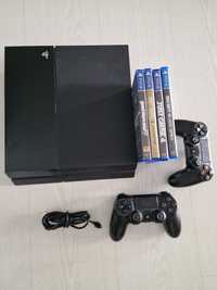 Playstation 4 (com 2 comandos)