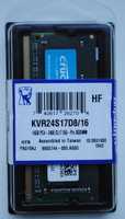Пам'ять для ноутбуку Kingston 16GB SO-DIMM DDR4 2400 MHz KVR24S17D8/16