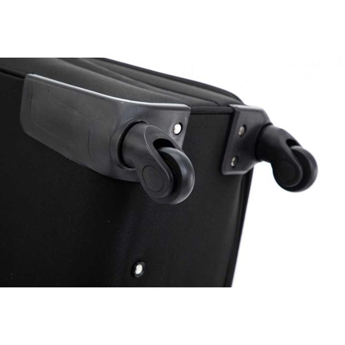 Тканинна валіза/чемодан 4 колеса на підшипниках.Алюм.ручка.74х44х29 см