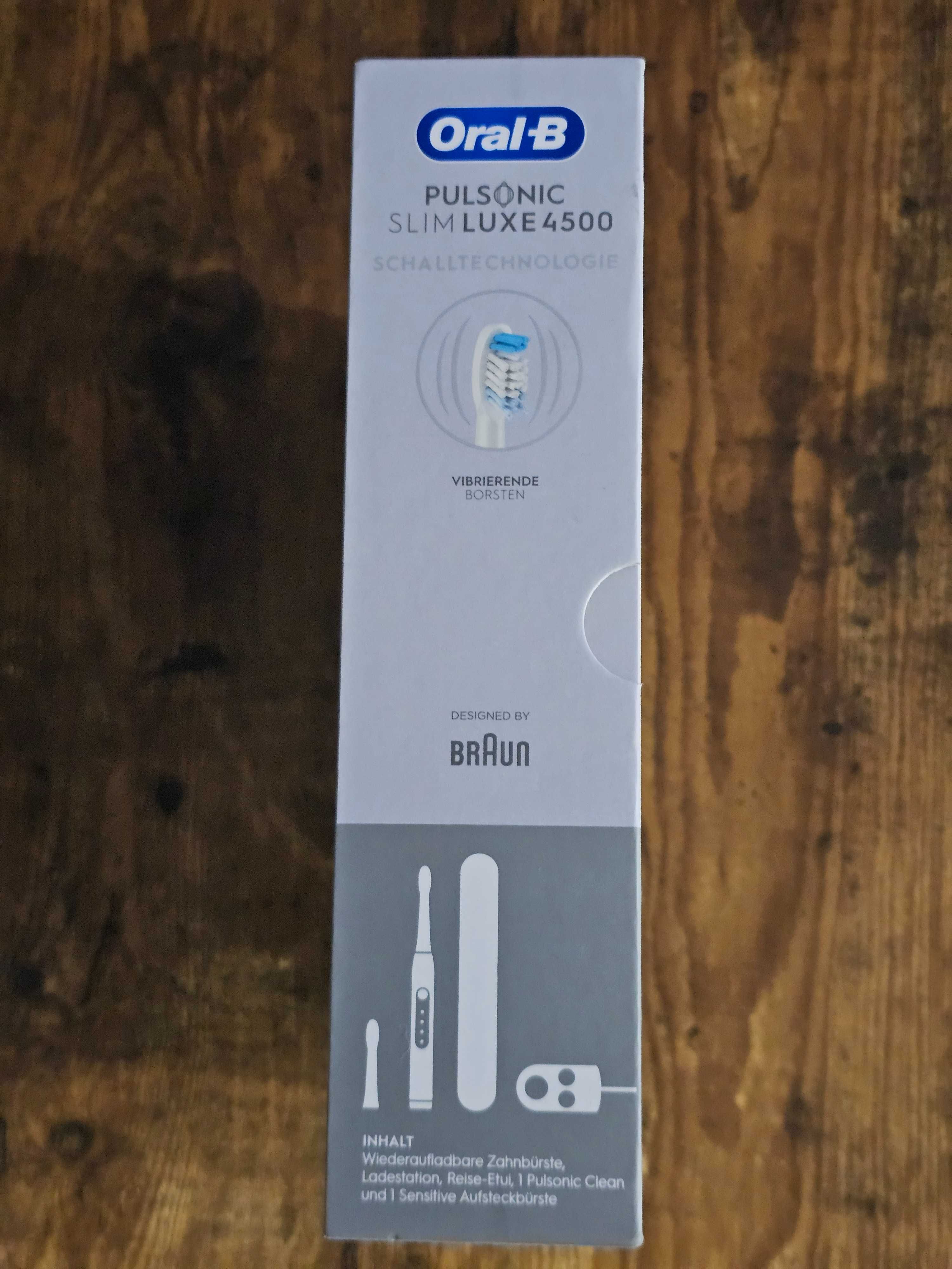Szczoteczka elektryczna Oral-B Pulsonic SlimLux 4500 Platinum