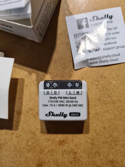 inteligentny sterownik SHELLY PM MINI GEN3