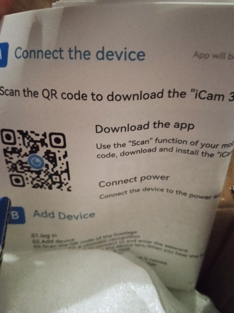 Camara de vigilancia hi-fi com app