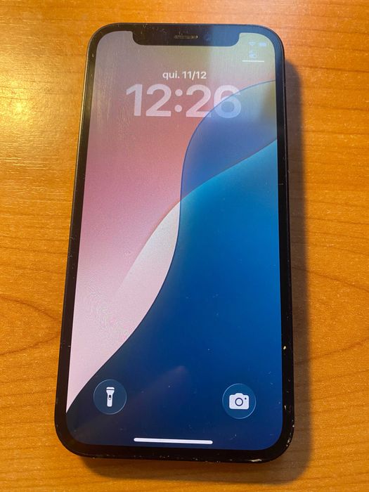 Apple iPhone 12 Mini Preto Desbloqueado Bateria Nova