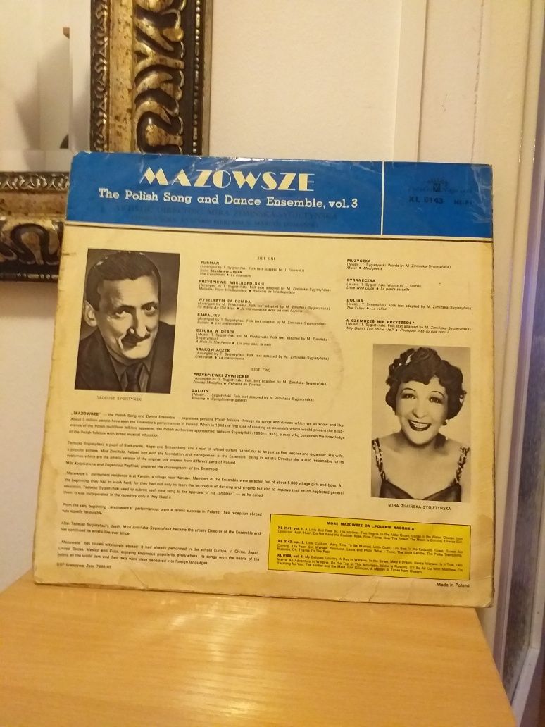 Płyta winylowa/analogowa Mazowsze