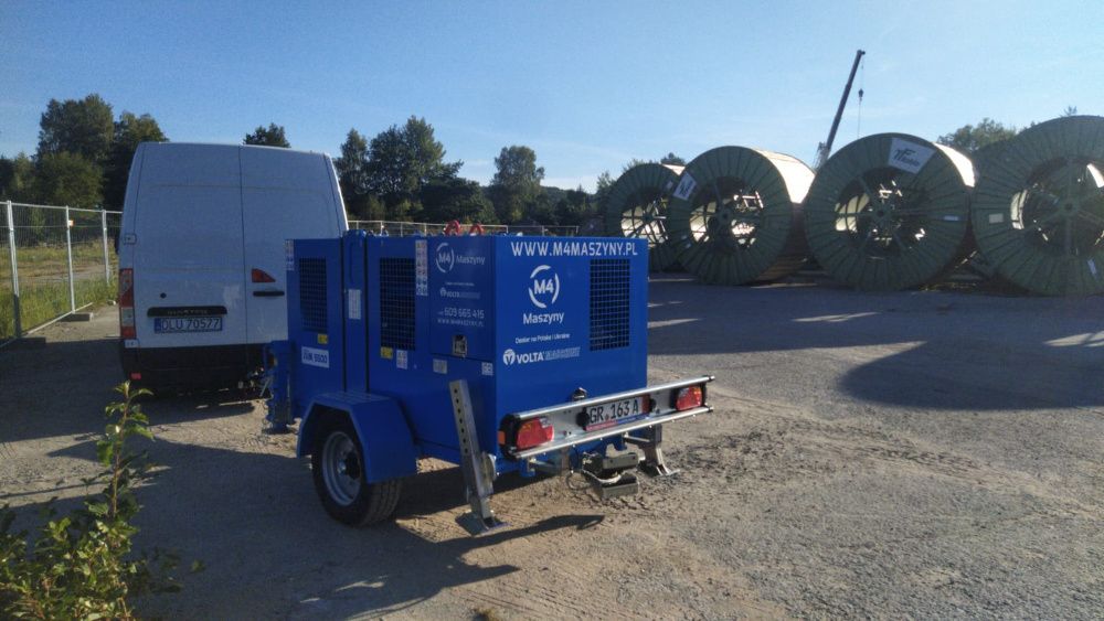 Wciągarki kablowa M4 VOLTA 5,5 t siła uciągu, 1000m, TD710 USB2, pilot