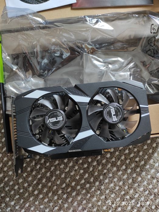 Відеокарта Asus Geforce GTX 1650 dual 4GB